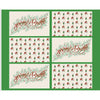 SALE Monthly Placemats 2 December Placemat Panel PD13943 - Riley Blake Designs - DIGITALLY PRINTED Christmas - Quilting Cotton Fabric