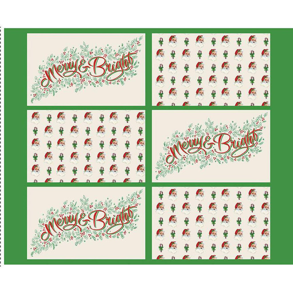 Monthly Placemats 2 December Placemat Panel PD13943 by Riley Blake Designs - DIGITALLY PRINTED Christmas - Quilting Cotton Fabric