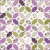 Fanciful Floor Quilt PATTERN P180 - Wendy Sheppard - Riley Blake Designs - INSTRUCTIONS Only - Piecing Fat Quarter Friendly Two Sizes