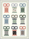 DEAL Scissors & Spools Quilt PATTERN P180 - Wendy Sheppard - Riley Blake Designs - INSTRUCTIONS Only - Piecing 10" Stacker Friendly