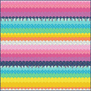 SALE Dream World Quilt PATTERN & Templates N093 - Riley Blake - INSTRUCTIONS Only - English Paper Piecing Paper Included