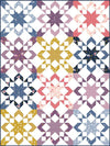 Starly Quilt PATTERN P173 - Fran Gulick - Riley Blake Designs - INSTRUCTIONS Only - Beginner -  Multiple Sizes