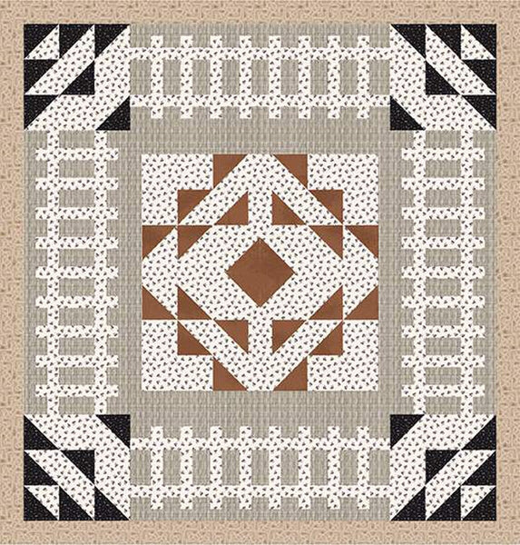 SALE Locomotion Quilt PATTERN P191 by Casey Cometti - Riley Blake Designs - INSTRUCTIONS Only - Two Sizes