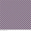 SALE Bee Dots Verona C14165 Plum - Riley Blake Designs - Floral Flowers - Lori Holt - Quilting Cotton Fabric