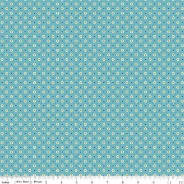 SALE Bee Dots Vera C14172 Cottage - Riley Blake Designs - Polka Dot Dotted - Lori Holt - Quilting Cotton Fabric