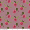 CLEARANCE Petal Song Roses C13711 Amethyst - Riley Blake Designs - Floral Flowers - Quilting Cotton Fabric