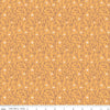 SALE Petal Song Fireflies C13715 Honey - Riley Blake Designs - Flowers Leaves - Quilting Cotton Fabric