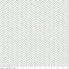 SALE Effervescence Herringbone C13730 Gray - Riley Blake Designs - On White - Quilting Cotton Fabric