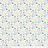 Effervescence Circles C13731 Multi - Riley Blake Designs - On White - Quilting Cotton Fabric