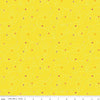 SALE Effervescence Squiggles C13732 Yellow - Riley Blake Designs - Loops Geometric Shapes - Quilting Cotton Fabric