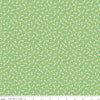 Fat Quarter End of Bolt - SALE Storytime 30s Ducks C13860 Green - Riley Blake Designs - Ducks Dots - Quilting Cotton Fabric