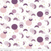 SALE 25" End of Bolt - Moonchild Eclipse SC13822 Off White SPARKLE - Riley Blake Designs - Moons Stars Gold SPARKLE - Quilting Cotton Fabric
