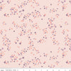21" End of Bolt - SALE Moonchild Constellations C13823 Ballerina - Riley Blake Designs - Floral Flowers Stars Dots - Quilting Cotton Fabric