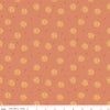 SALE Petal Song Cameo Floral Marmalade Orange Flower Fabric C13712 - Riley Blake Quilting Cotton Fabric
