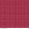 SALE Petal Song Basket Weave C13716 Cranberry - Riley Blake Designs - Geometric - Quilting Cotton Fabric