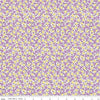 SALE Storytime 30s Dots Floral C13865 Purple - Riley Blake Designs - Flowers - Quilting Cotton Fabric