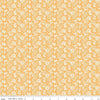 SALE Floral Gardens Leaves C14365 Yellow - Riley Blake Designs - Leaf Sprigs - Quilting Cotton Fabric