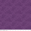 Anne of Green Gables Damask C13855 Eggplant - Riley Blake Designs - Floral Flowers Leaves - Quilting Cotton Fabric - Licensed Product