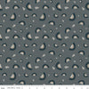 SALE Round the Mountain Railroad C13811 Stone - Riley Blake Designs - Trains Rainbows Tracks Leaves - Quilting Cotton Fabric