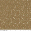 CLEARANCE 29" End of Bolt - 'Round the Mountain Dashed C13815 Khaki - Riley Blake Designs - Geometric Designs - Quilting Cotton Fabric