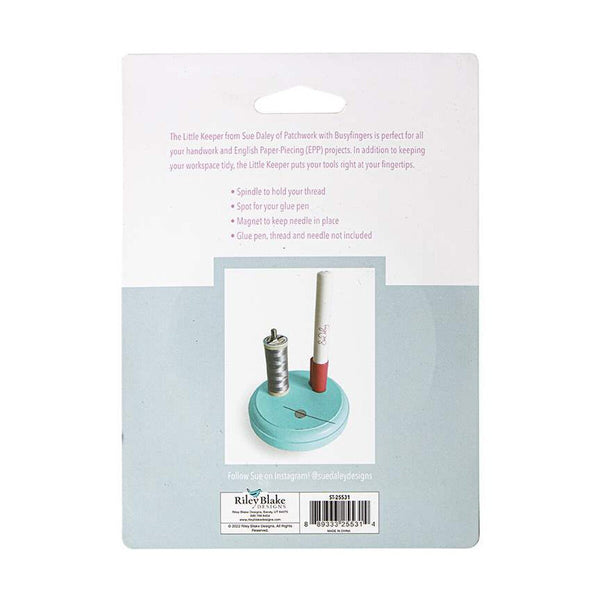 SALE Sue Daley Little Keeper ST-25531 Aqua - Riley Blake Designs - For Crafters on the Go