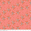 SALE Porch Swing Vignettes C14054 Coral - Riley Blake Designs - Floral Flowers - Quilting Cotton Fabric