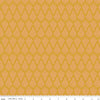 CLEARANCE Porch Swing Stems C14055 Mustard - Riley Blake Designs - Leaf Leaves - Quilting Cotton Fabric
