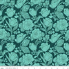 SALE Flower Farm Tulips C13981 Jade - Riley Blake Designs - Floral Flowers - Quilting Cotton Fabric