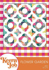 SUPER SALE! Flower Garden Quilt PaTTERN P126 - Keera Job - Riley Blake Designs - INSTRUCTIONS Only - Curved Piecing
