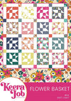 SUPER DEAL! Flower Basket Quilt PaTTERN P126 - Keera Job - Riley Blake Designs - INSTRUCTIONS Only - Pieced Fat Quarter Friendly