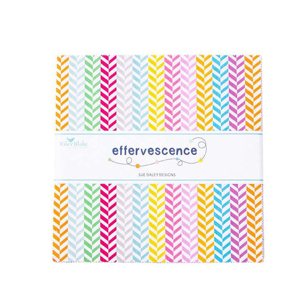 Effervescence Layer Cake 10" Stacker Bundle - Riley Blake Designs - 42 piece Precut Pre cut - Quilting Cotton Fabric