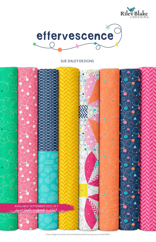 Echo Park Paper Co. Sew Much Fun Rolie Polie 40 2.5-inch Strips Jelly Roll Riley Blake RP-12450-40