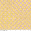 SALE Storytime 30s Dots Daisies C13866 Honey - Riley Blake Designs - Floral Flowers - Quilting Cotton Fabric