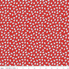 SALE Storytime 30s Elephants C13867 Red - Riley Blake Designs - Elephants Dots - Quilting Cotton Fabric