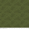 Anne of Green Gables Damask C13855 Basil - Riley Blake Designs - Floral Flowers Leaves - Quilting Cotton Fabric - Licensed Product