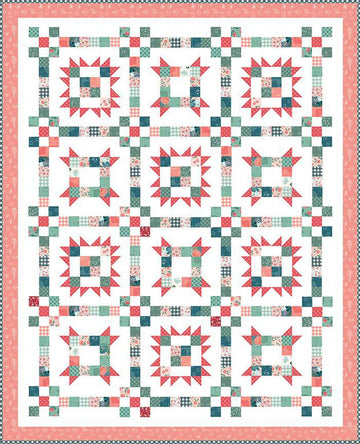 SALE Tea Cakes Quilt PATTERN P138 - Beverly McCullough - Riley Blake Designs - INSTRUCTIONS Only - Rolie Polie Friendly