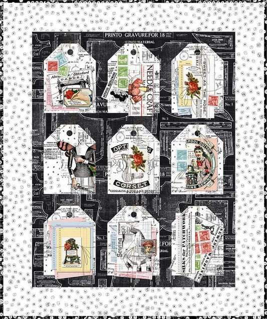 SALE Scrapbook Patchwork Quilt PATTERN P120 - J. Wecker Frisch - Riley Blake Designs - INSTRUCTIONS Only - Sew Journal
