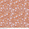 CLEARANCE Flower Farm Flower Field C13982 Orange - Riley Blake Designs - Floral Flowers - Quilting Cotton Fabric