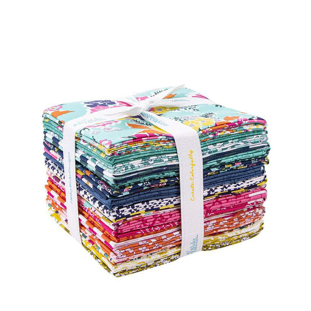 SALE Flower Farm Fat Quarter Bundle  - 24 pieces - Riley Blake Designs - Pre cut Precut - Western -  Quilting Cotton Fabric