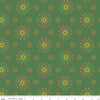 SALE Market Street Medallions C14121 Green - Riley Blake Designs - Floral Flowers - Quilting Cotton Fabric