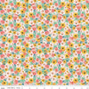 Spring Gardens Floral C14112 Pink - Riley Blake Designs - Flowers Leaves - Quilting Cotton Fabric