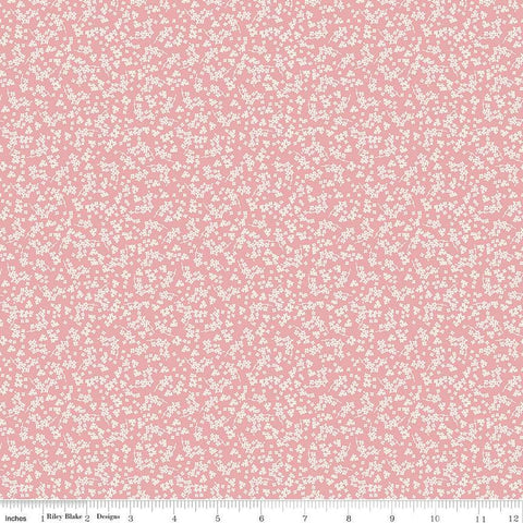 Spring Gardens Ditsy Floral C14115 Peony by Riley Blake Designs - Flower Flowers - Quilting Cotton Fabric