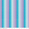 15" End of Bolt - SALE Mer-Mazing Scale Stripes C14192 Lilac - Riley Blake Designs - Scallops Stripe Striped - Quilting Cotton Fabric
