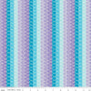 15" End of Bolt - SALE Mer-Mazing Scale Stripes C14192 Lilac - Riley Blake Designs - Scallops Stripe Striped - Quilting Cotton Fabric