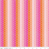 Mer-Mazing Scale Stripes C14192 Pink - Riley Blake Designs - Scallops Stripe Striped - Quilting Cotton Fabric