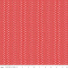 SALE I Love Us XOX C13969 Red - Riley Blake Designs - Valentine's Day Valentines Hearts X's O's - Quilting Cotton Fabric