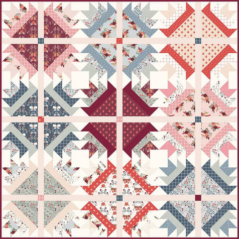 SALE Orienteer Quilt PATTERN P192 by Chelsey Cobabe - Riley Blake Designs - INSTRUCTIONS Only - Adventurous Beginner Friendly