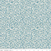 SALE Spring Gardens Blossoms C14113 Blue - Riley Blake Designs - Floral Flowers - Quilting Cotton Fabric