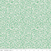 SALE Spring Gardens Blossoms C14113 Green - Riley Blake Designs - Floral Flowers - Quilting Cotton Fabric