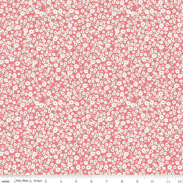 SALE Spring Gardens Blossoms C14113 Sugar Pink - Riley Blake Designs - Floral Flowers - Quilting Cotton Fabric
